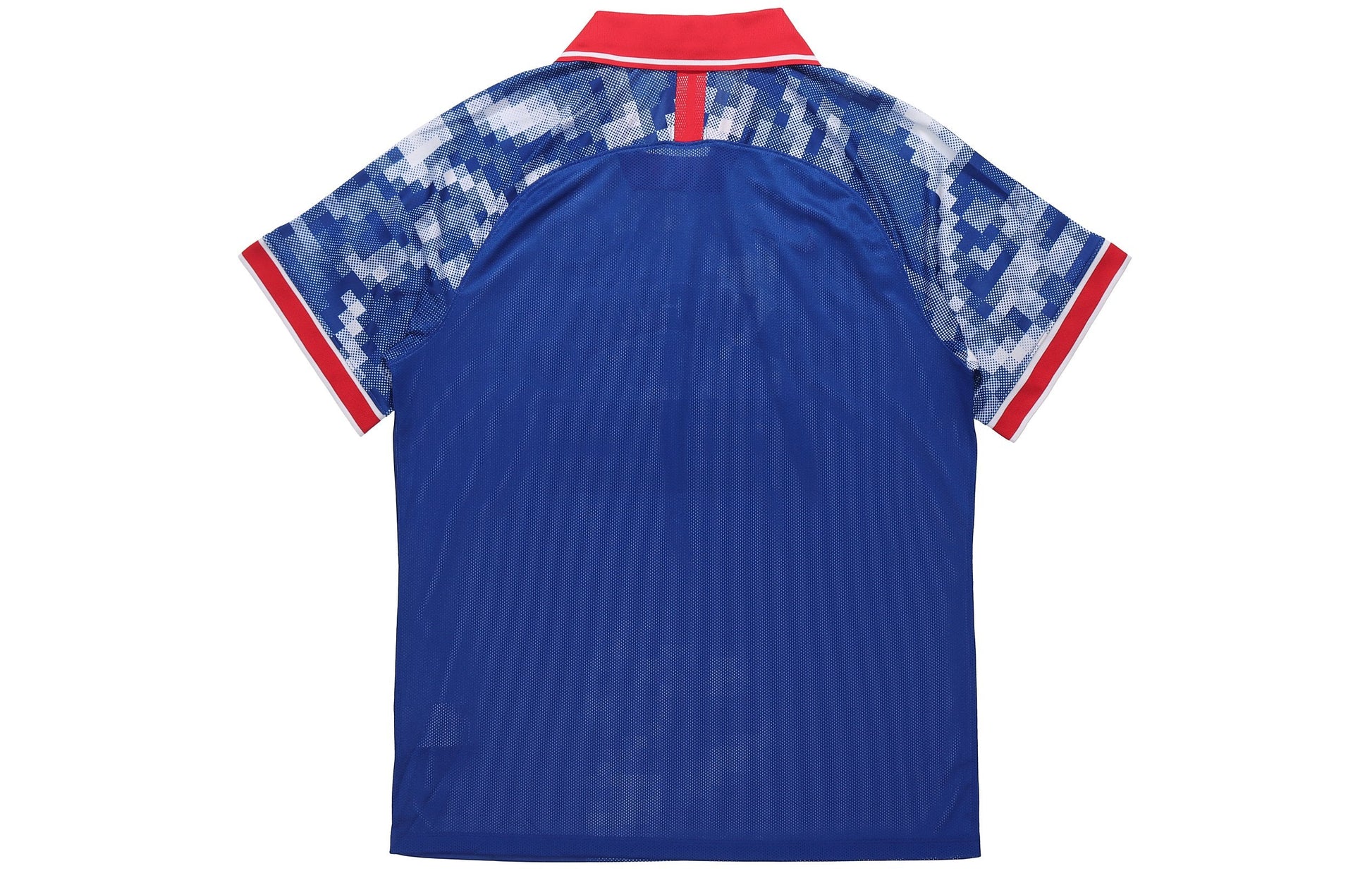 Nike Football Series Lapel Sport Casual Short Sleeved Polo Shirt Men's Blue AQ0661-438