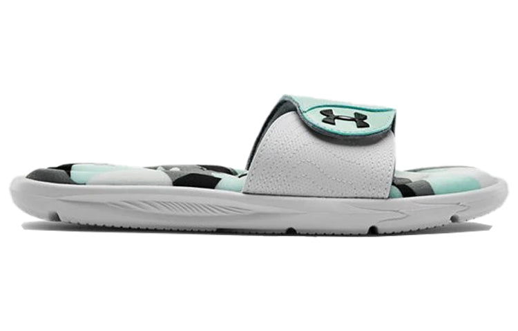 (WMNS) Under Armour Ignite Ix Spectrum Slippers Light Green 3022719-100