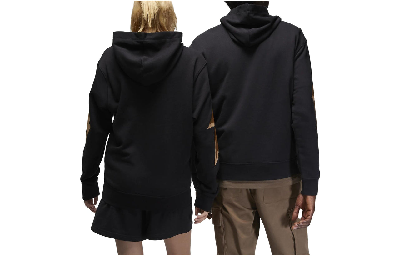 Air Jordan Graphic Fleece Pullover Hoodie 'Black' FB7336-010
