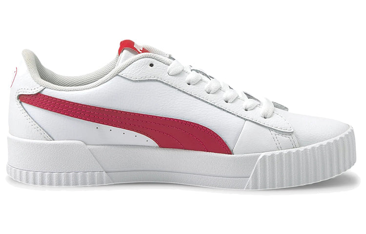 (WMNS) PUMA Carina Crew White/Red 374903-04