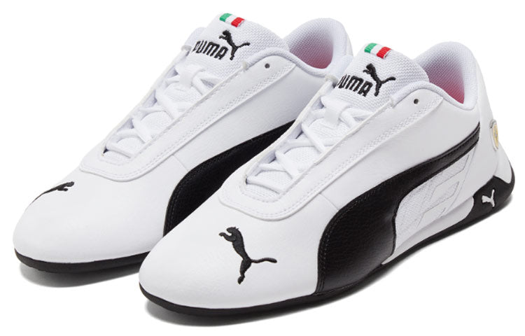 PUMA Scuderia Ferrari R-cat Ferrari Low Top Running Shoes White/Black 339937-06