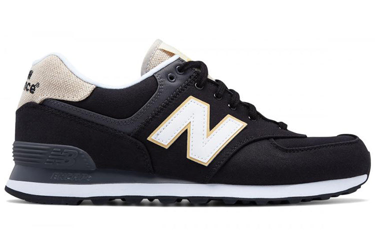New Balance 574 Series Retro Surf Black/White/Yellow ML574RTE