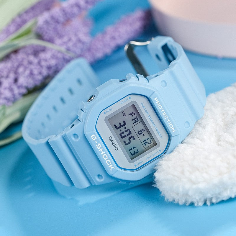 CASIO G-Shock Square 'Light Blue' DW-5600SC-2