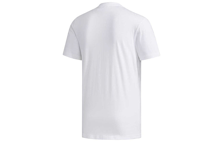 adidas M Stmp T Training Sports Short Sleeve White FM6243