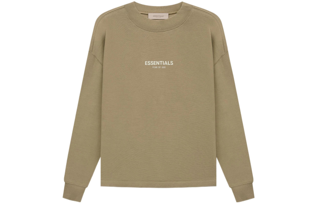 Fear of God Essentials SS22 Relaxed Crewneck Oak FOG-SS22-259