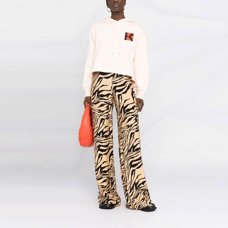 (WMNS) KENZO SS21 Alphabet Logo Printing Hoodie Pink FB52SW6264MS-09