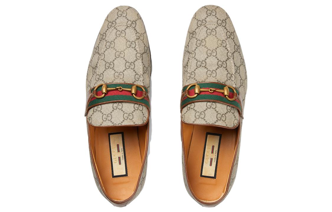 Gucci Loafer with Horsebit 'Beige' 759648-FACIQ-9756