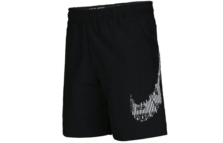 Nike Logo Printing Woven Sports Training Quick Dry Shorts Black DD1626-010