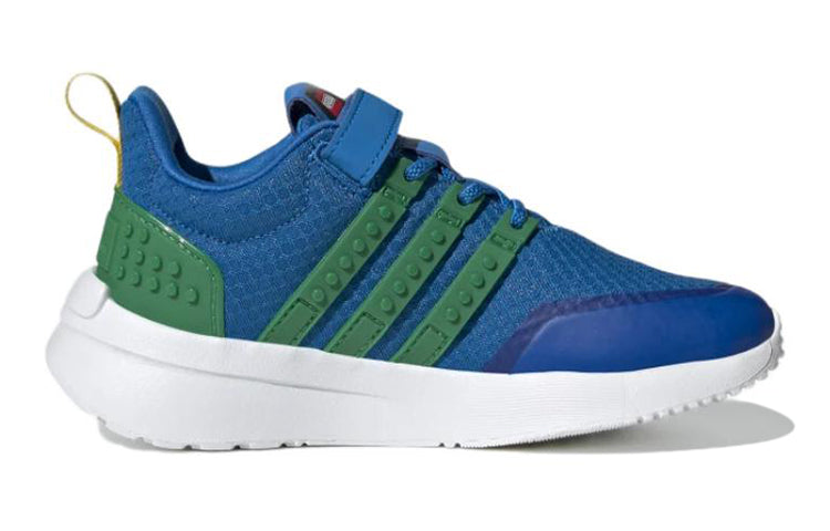 (PS) adidas LEGO x Racer TR EL Little Kid 'Halo Blue Sub Green' GV8237