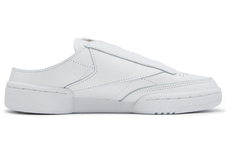 Reebok Club C Laceless Mule 'Triple White' H01583