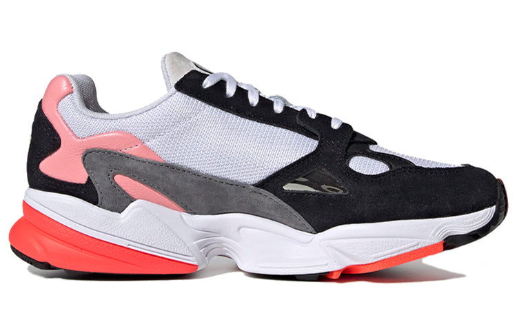 (WMNS) adidas Falcon 'Black White Pink' FV8259