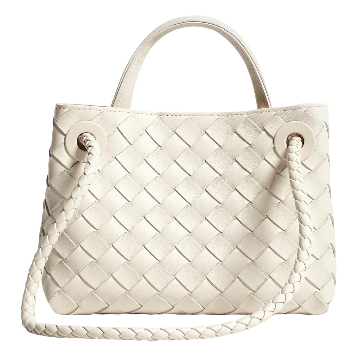 (WMNS) Bottega Veneta Mini Andiamo 'Sea salt' 874957VCPP19211