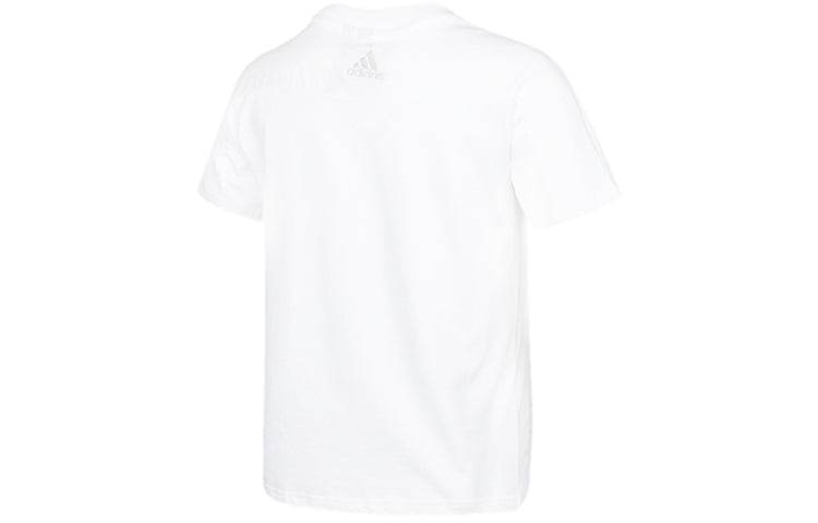 (WMNS) adidas CNY Limited Sports Round Neck Printing Short Sleeve White T-Shirt HC2808