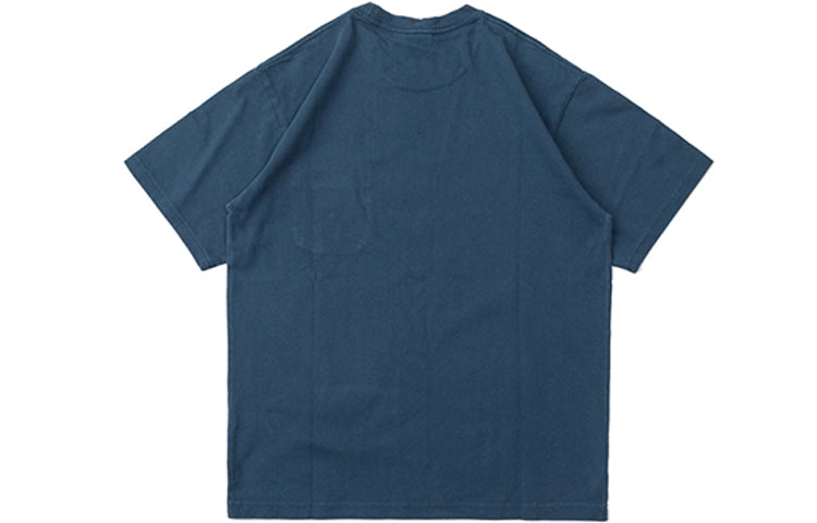 THE NORTH FACE Heavy Washed Pocket Short Sleeve Unisex Blue NT32009-BT