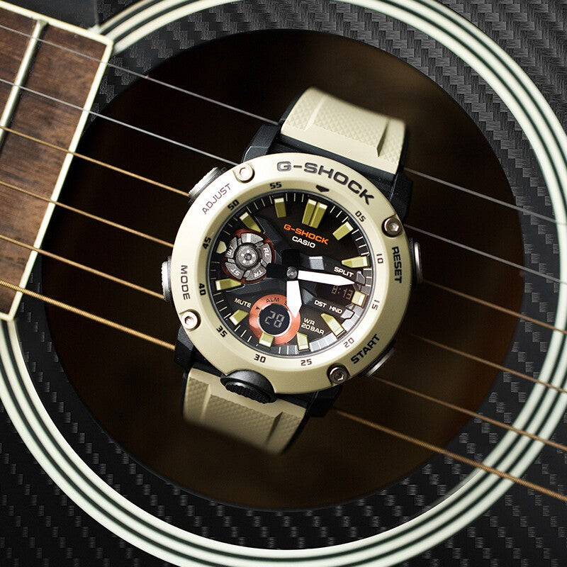 CASIO G-Shock Analog-Digital 'Brown' GA-2000-5APR