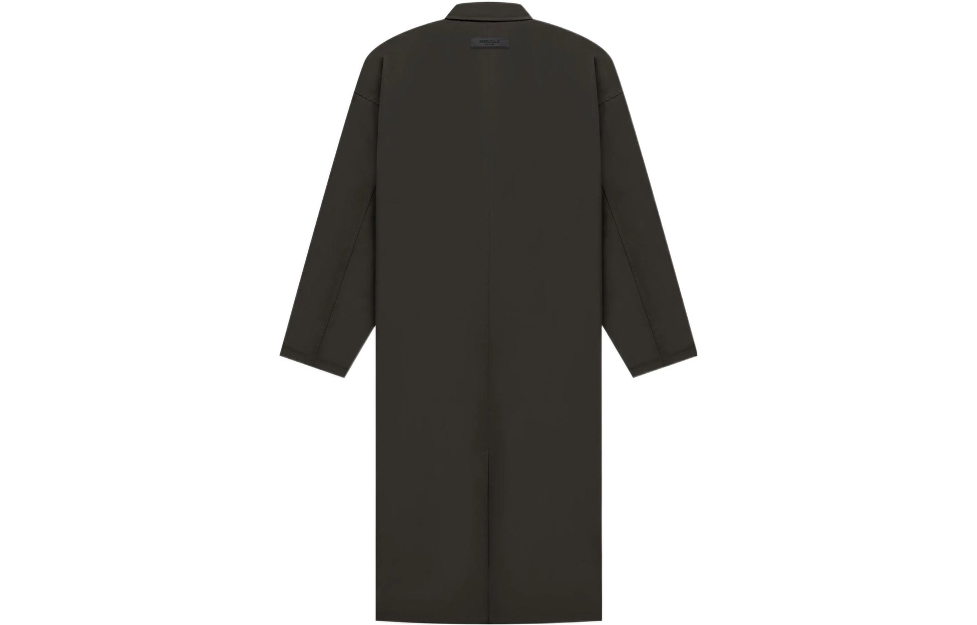 Fear of God Essentials FW22 Long Coat 'Off Black' FOG-FW22-852