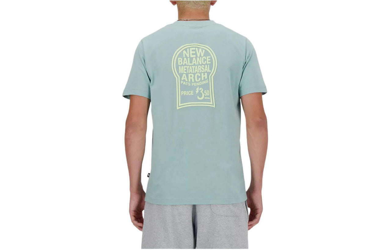 New Balance Sport Essentials Metatarsal T-Shirt Asia Sizing 'Salt Marsh' MT41913S-AM