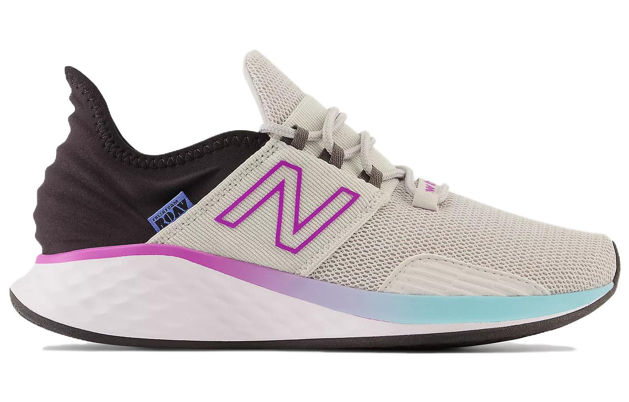 (WMNS) New Balance Fresh Foam Roav 'Grey Pink Black' WROAVGC