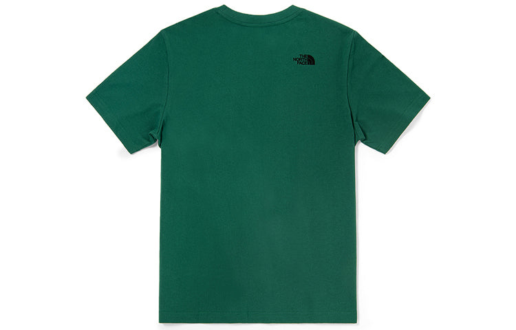 THE NORTH FACE Outdoor Breathable Couple Style Short Sleeve Green 4NEV-NL1