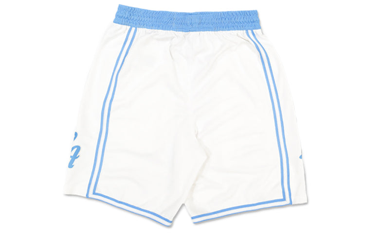 Nike NBA Basketball Sports Shorts SW Fan Edition Los Angeles Lakers White CN1976-100