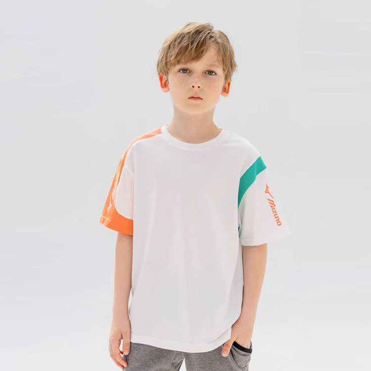(GS) Mizuno Casual T-shirt 'White' T2078