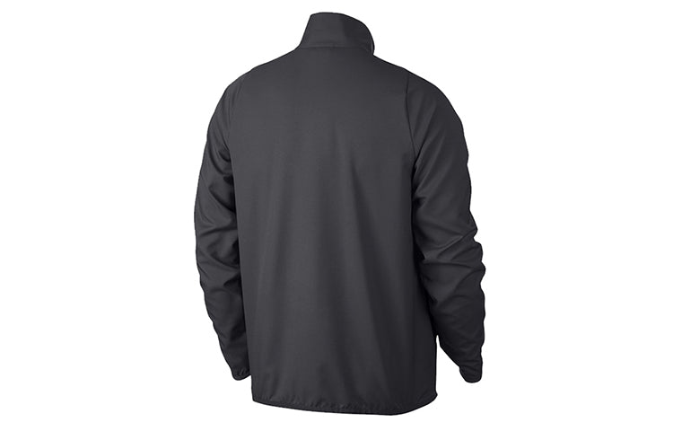 Nike Team Woven Stand Collar Training Jacket Coal Black 928011-060