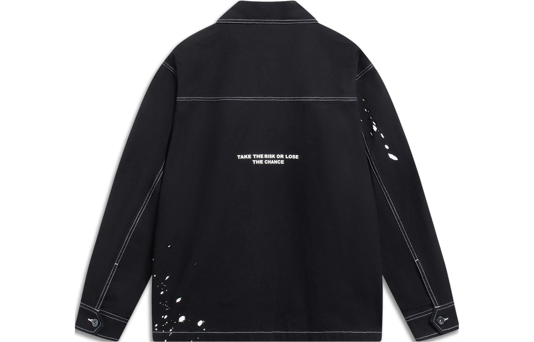 Li-Ning Graphic Jacket 'Black' AFDT571-1