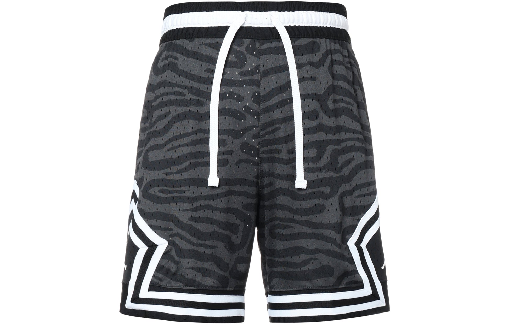 Air Jordan Dri-fit Sport BC Diamond Casual Sports Breathable Zebra Printing Shorts Black DM2819-010
