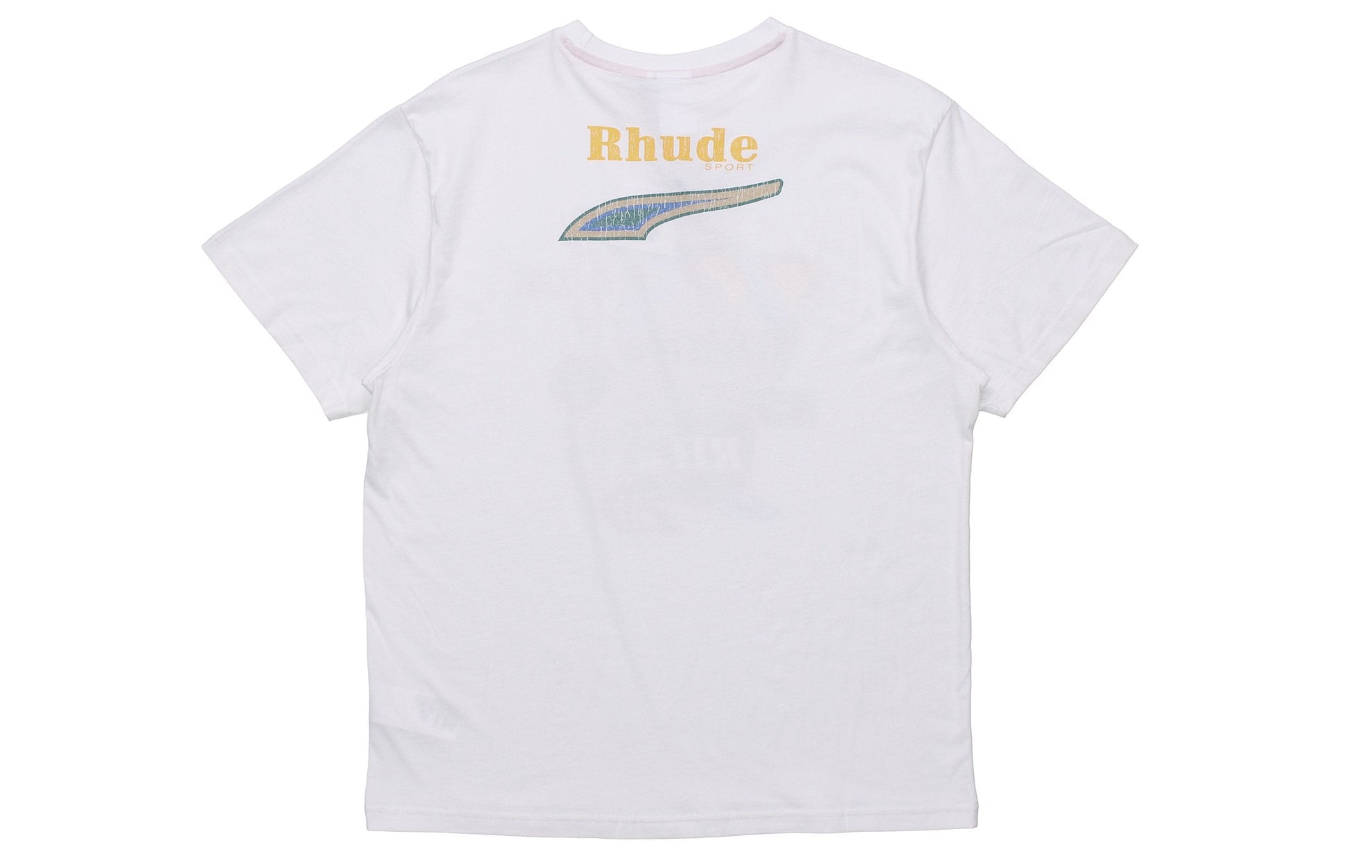 PUMA x RHUDE Graphic Tee Printed Short Sleeve TEE White 596757-02