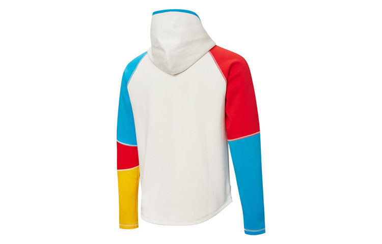 PUMA Panelled Logo Jacket 'White Blue Red Yellow' 532183-55