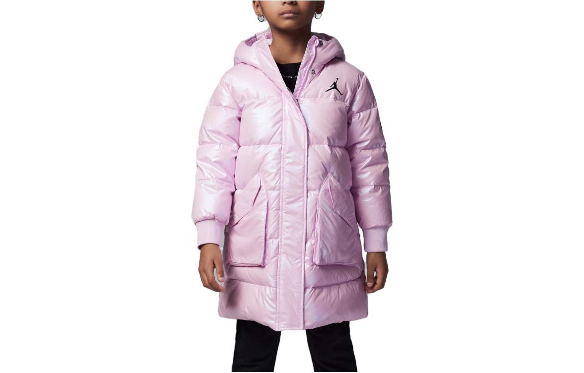 (GS) Air Jordan Boxy Fit Puffer Jacket 'Pink' FB0335-640