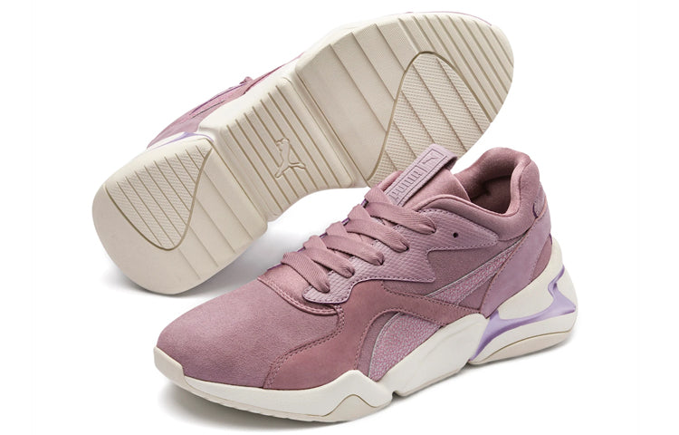 (WMNS) PUMA Nova Pastel Grunge Sneakers Purple 369487-02