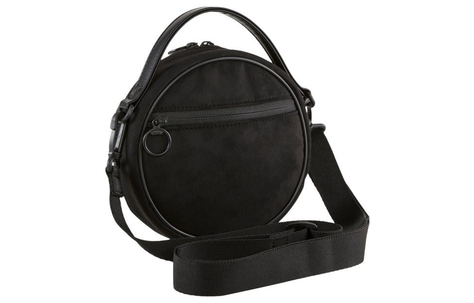(WMNS) PUMA Classics Seasonal Circle Bag 'Black Gold' 07992401
