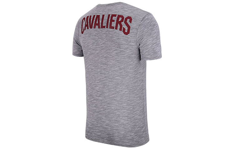 Nike Dry NBA Cleveland Cavaliers Sports Short Sleeve Gray 870259-063