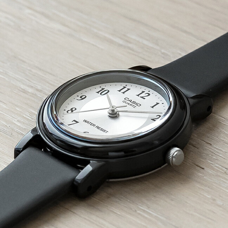 CASIO Stainless Steel Strap Quartz Waterproof Black Analog LQ-139AMV-7B3