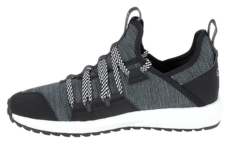 (WMNS) PUMA Mega Nrgy Trail Low Running Shoes Black/Grey/White 191202-03