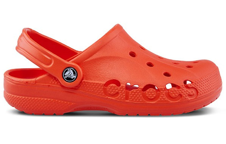 Crocs Baya Beach Orange Sandals 10126-817
