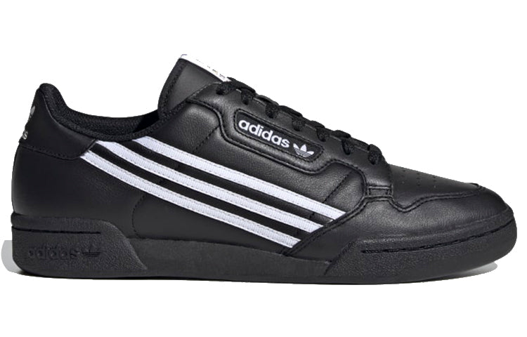 adidas Continental 80 'Three Stripes - Core Black' FU9779