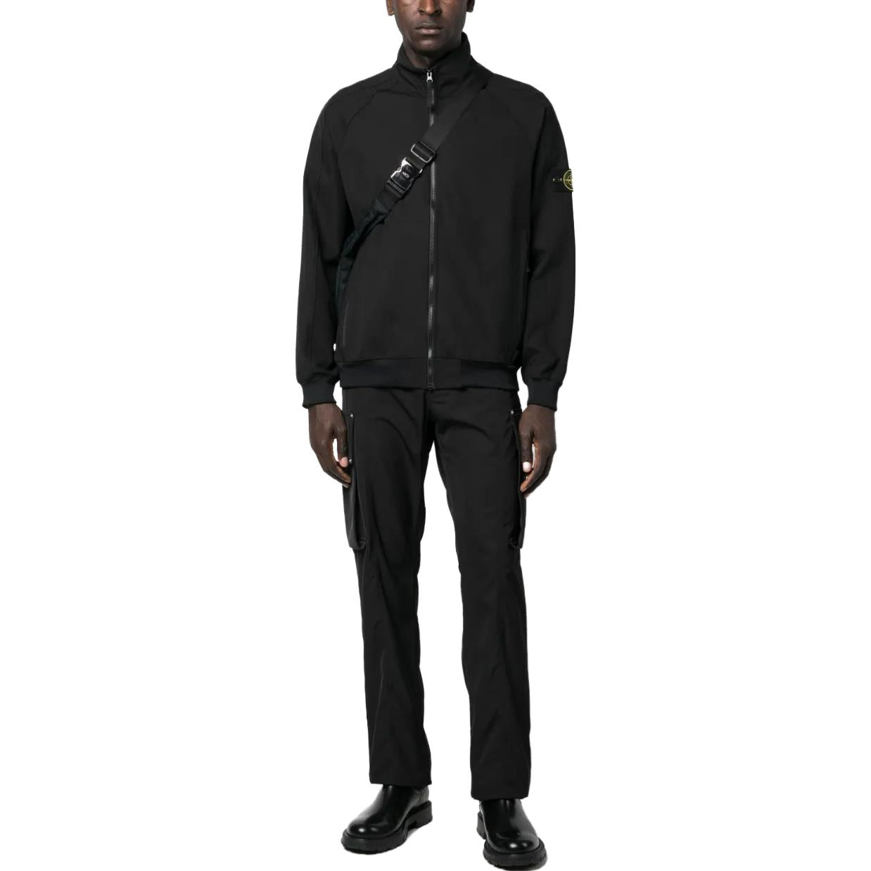 STONE ISLAND Nylon Jacket 'Black' 781560753V0029
