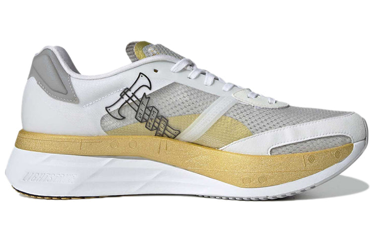 adidas Adizero Boston 10 TME 'White Gold Metallic' GY4929