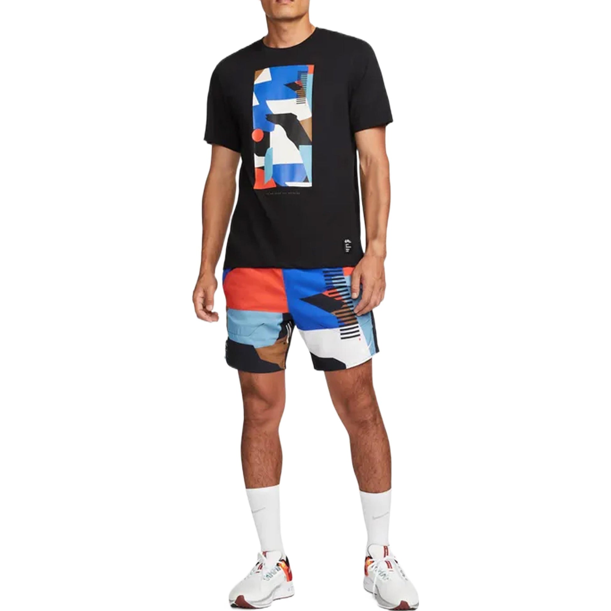 Nike Dri-FIT Stride A.I.R. Hola Lou 7' Brief-Lined Running Shorts 'Black' DQ4764-010