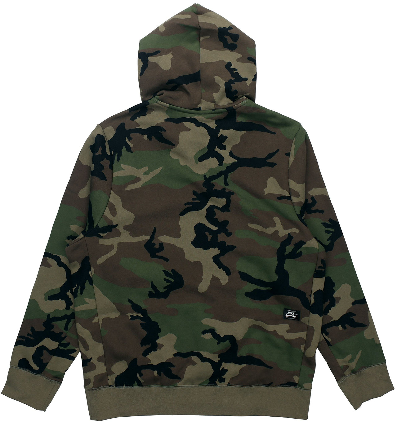 Nike SB Skateboard Fleece Hooded Pullover Men's Olive Green CN5354-222