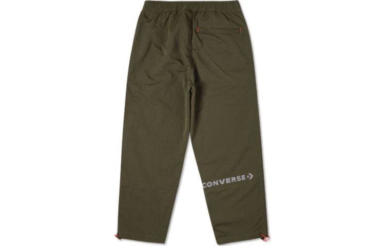 Converse Nylon Pocket Pants Asia Sizing 'Olive Green' 10023166-A02