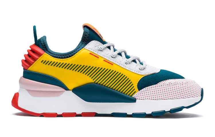 PUMA Sesame Str 50 RS-0 Jr Running ShoesKids WhiteYellowRed 'White Yellow Red' 369042-02