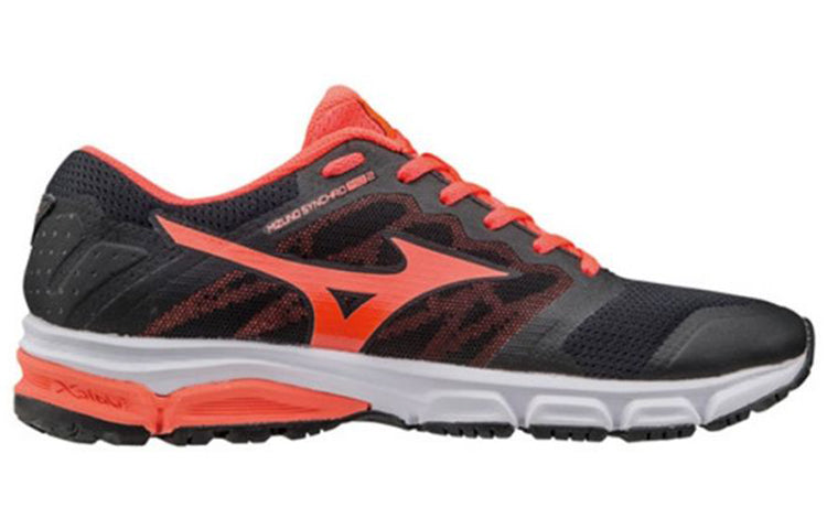 Mizuno Synchro MD 2 Low Tops Wear-resistant Black Orange J1GF171855