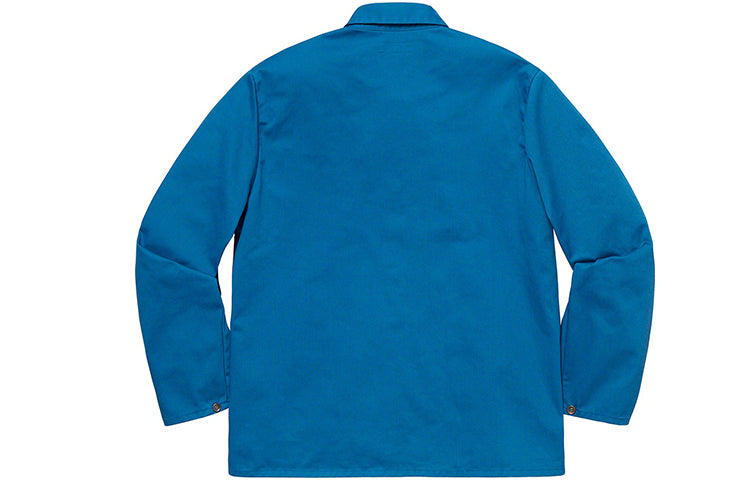 Supreme SS19 Shop Jacket Cargo Unisex Blue SUP-SS19-10320