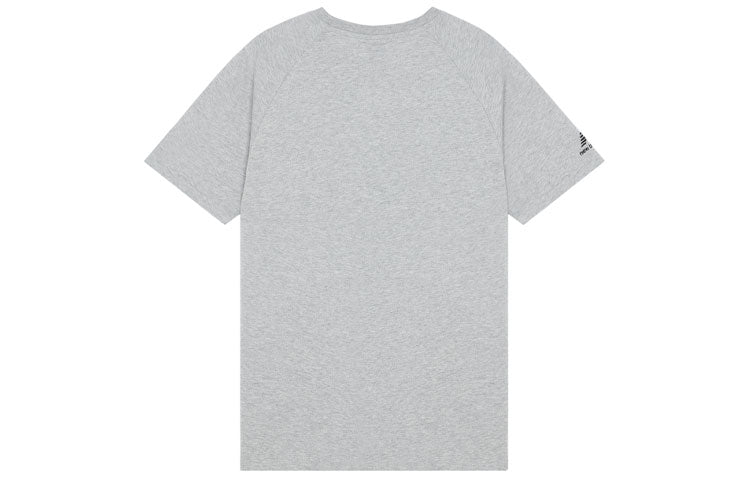 New Balance Men's New Balance Sports Round Neck Short Sleeve Gray MT13589-AG
