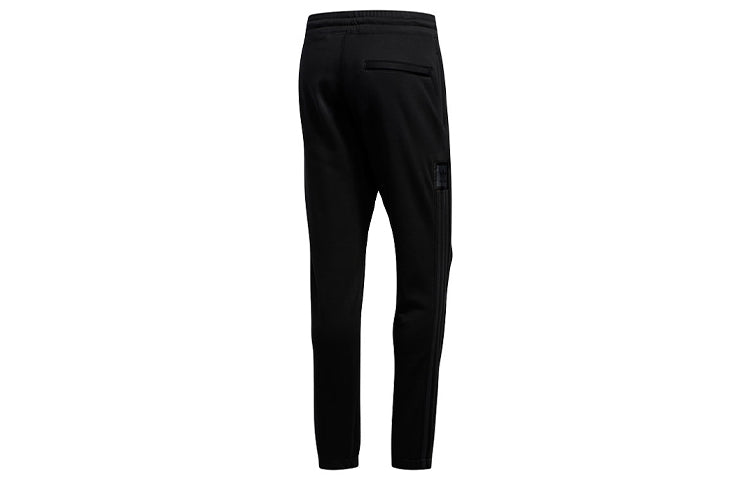 adidas originals Side Stripe Casual Sports Pants Black EC7311