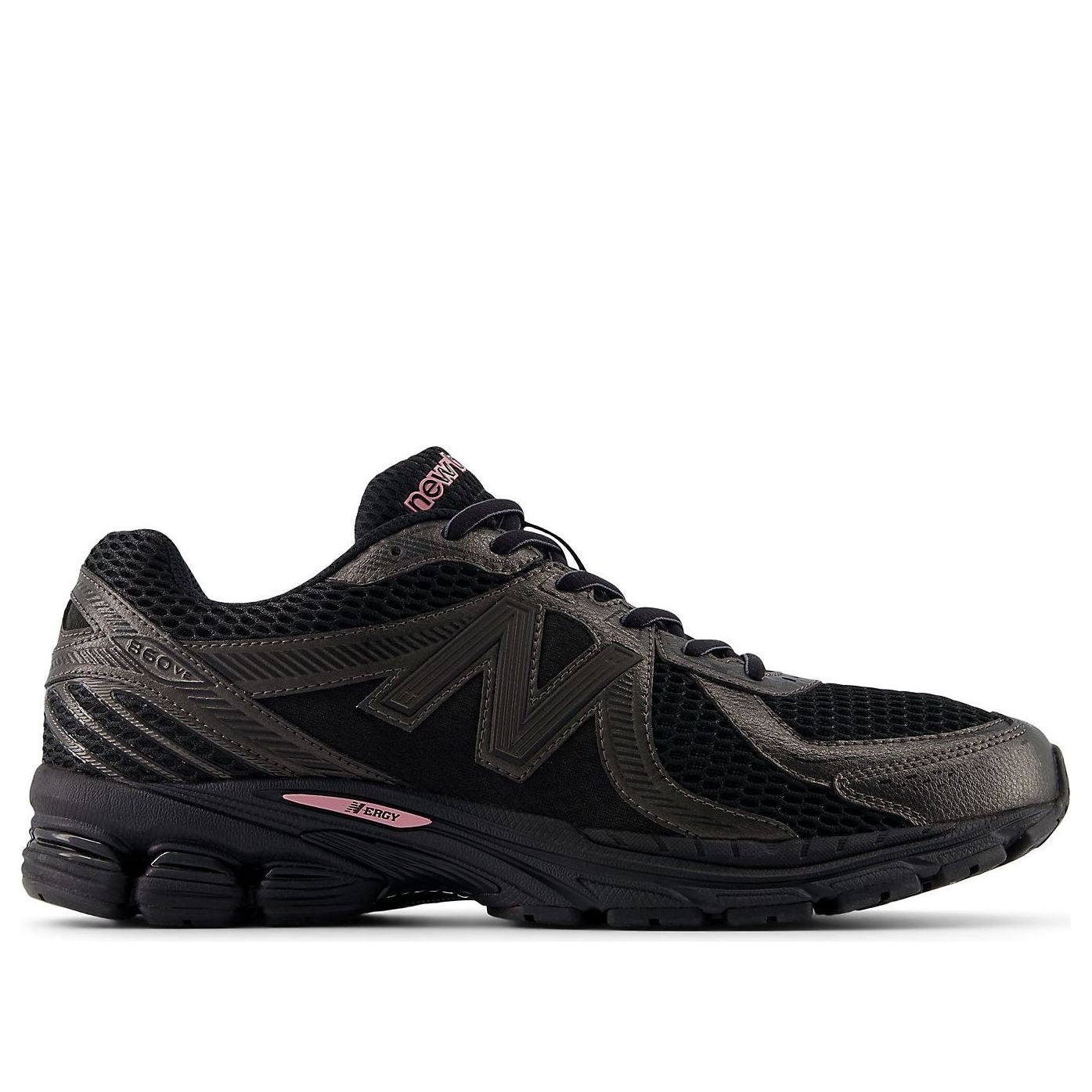 New Balance 860v2 'Black Metallic Pink Taffy' ML860PH2