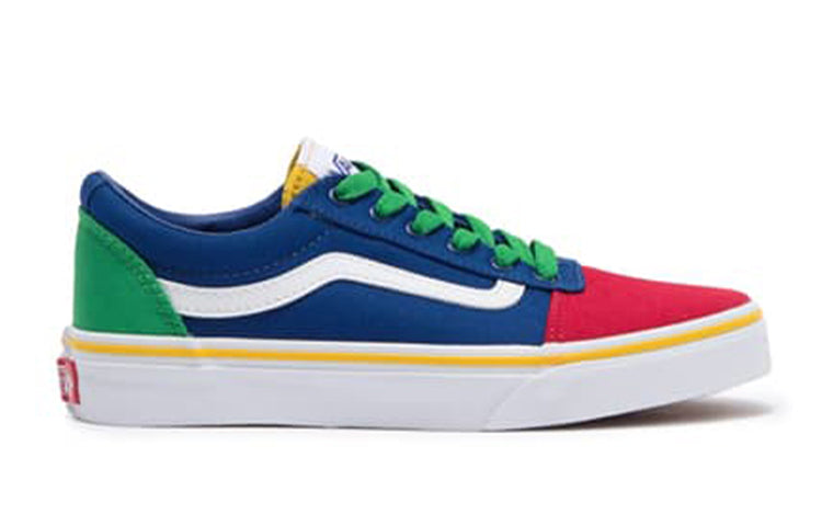 Vans Old Skool K Shoes Red/Blue/Green VN0A38J9WJ0